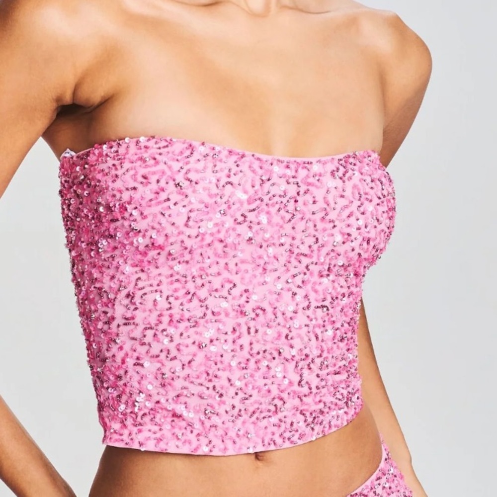 Retrofete Sequin Top